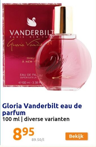 Action Gloria Vanderbilt eau de parfum aanbieding