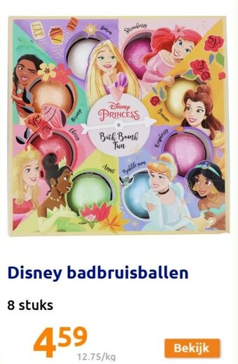 Action Disney badbruisballen aanbieding