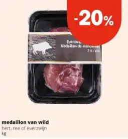 Spar medaillon van wild aanbieding