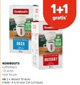 Spar ROMBOUTS aanbieding