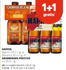 Spar HAPKIN aanbieding