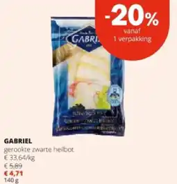 Spar ABRIEL gerookte zwarte heilbot aanbieding