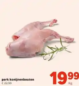 Spar park konijnenbouten aanbieding