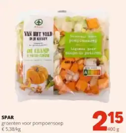 Spar SPAR groenten voor pompoensoep aanbieding