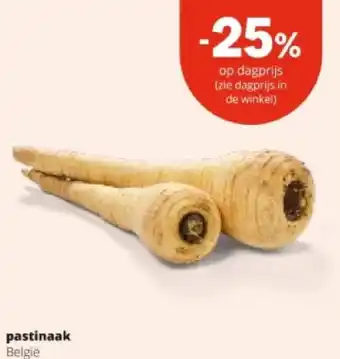 Spar pastinaak aanbieding