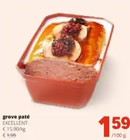 Spar grove paté aanbieding