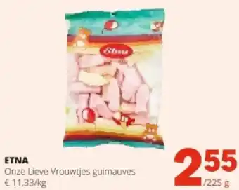 Spar ETNA aanbieding