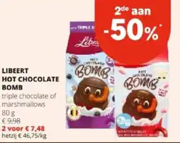 Spar LIBEERT HOT CHOCOLATЕ BOMB aanbieding