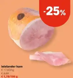 Spar leielander ham aanbieding