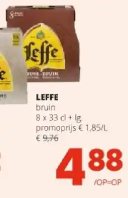 Spar LEFFE aanbieding