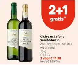 Spar Château Lafont Saint-Martin aanbieding