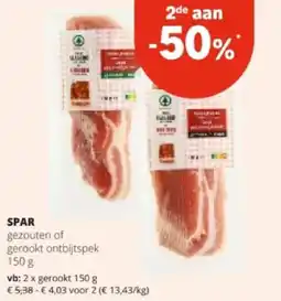 Spar SPAR gezouten aanbieding