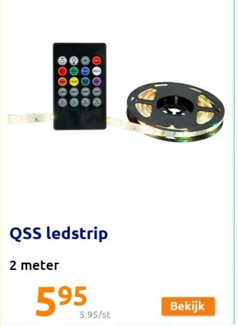 Action QSS ledstrip aanbieding
