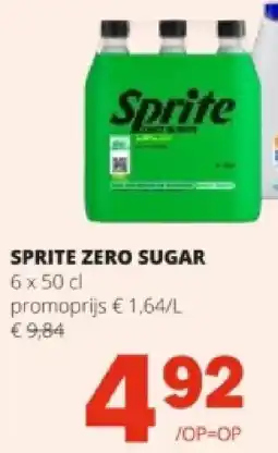 Spar SPRITE ZERO SUGAR aanbieding