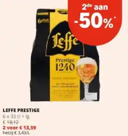 Spar LEFFE PRESTIGE aanbieding