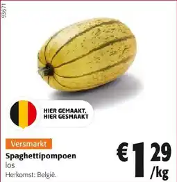 Colruyt Spaghettipompoen aanbieding