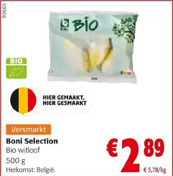 Colruyt Boni Selection Bio Witloof aanbieding