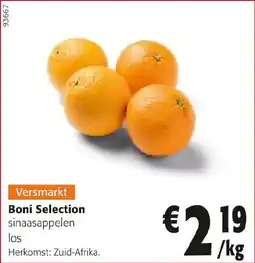 Colruyt Boni Selection Sinaasappelen aanbieding