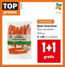 Colruyt Boni Selection fijne wortelen aanbieding