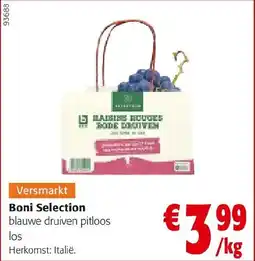 Colruyt Boni Selection Blauwe Druiven Pitloos aanbieding