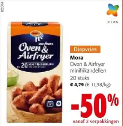 Colruyt Mora Oven & Airfryer Minifrikandellen aanbieding