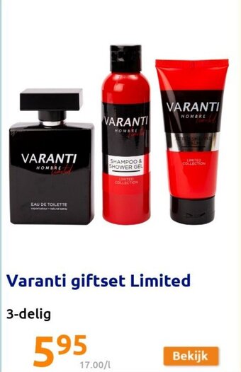 Action Varanti giftset Limited aanbieding