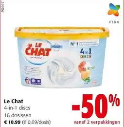 Colruyt Le Chat 4-in-1 Discs aanbieding