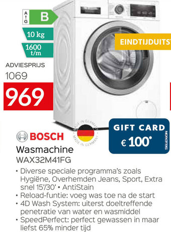 Exellent Bosch Wasmachine aanbieding