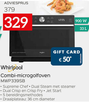 Exellent Whirlpool Combi-microgolfoven aanbieding