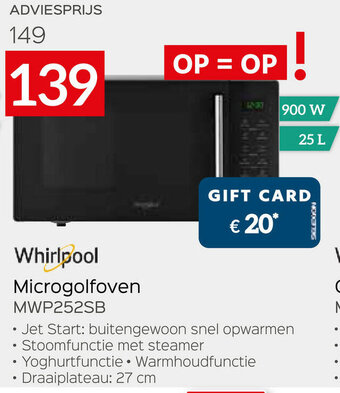 Whirlpool Microgolfoven