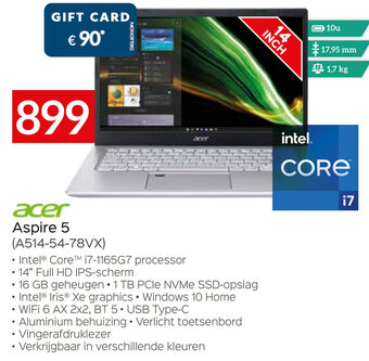 Exellent Acer Aspire 5 aanbieding
