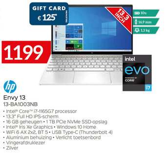 Exellent HP Envy 13 aanbieding
