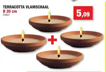 Hubo Terracotta Vlamschaal ø 20cm aanbieding