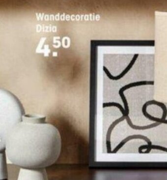 Wanddecoratie Dizia