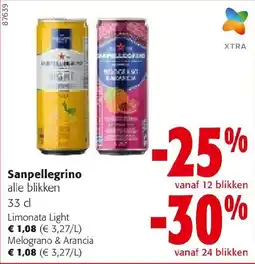 Colruyt Sanpellegrino Alle Blikken aanbieding