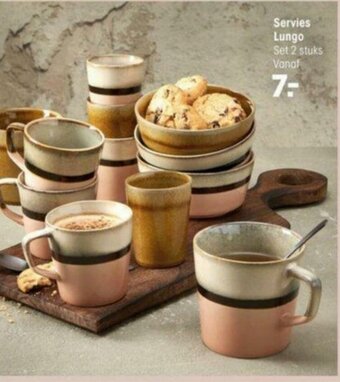 Kwantum Servies Lungo aanbieding