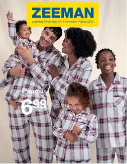 Zeeman Pyjama aanbieding
