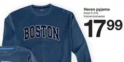 Zeeman Heren pyjama aanbieding