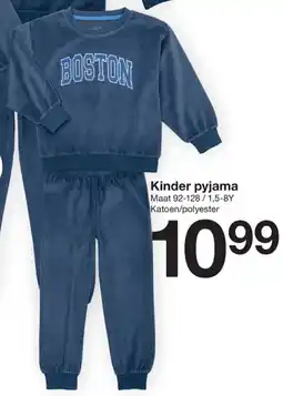 Zeeman Kinder pyjama aanbieding