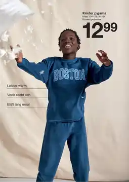 Zeeman Kinder pyjama aanbieding