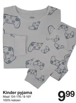 Zeeman Kinder pyjama aanbieding