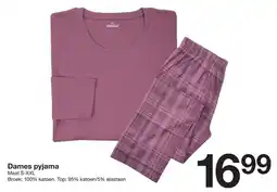 Zeeman Dames pyjama aanbieding
