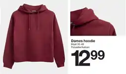 Zeeman Dames hoodie aanbieding