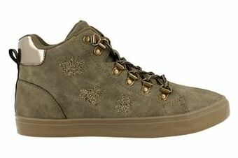 Berca Shoes Sprox Bottine - Kaki aanbieding