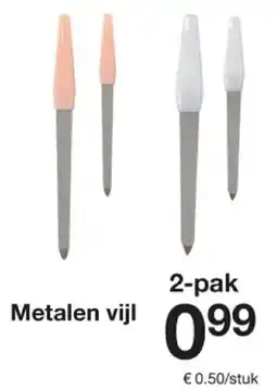 Zeeman Metalen vijl aanbieding