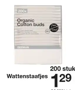 Zeeman Wattenstaafjes aanbieding