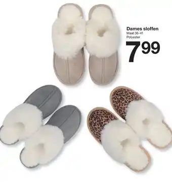 Zeeman Dames sloffen aanbieding