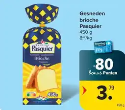 Carrefour Market Pasquier Gesneden brioche aanbieding