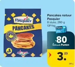 Carrefour Market Pasquier Pancakes natuur aanbieding