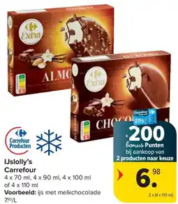 Carrefour Market IJslolly's Carrefour aanbieding